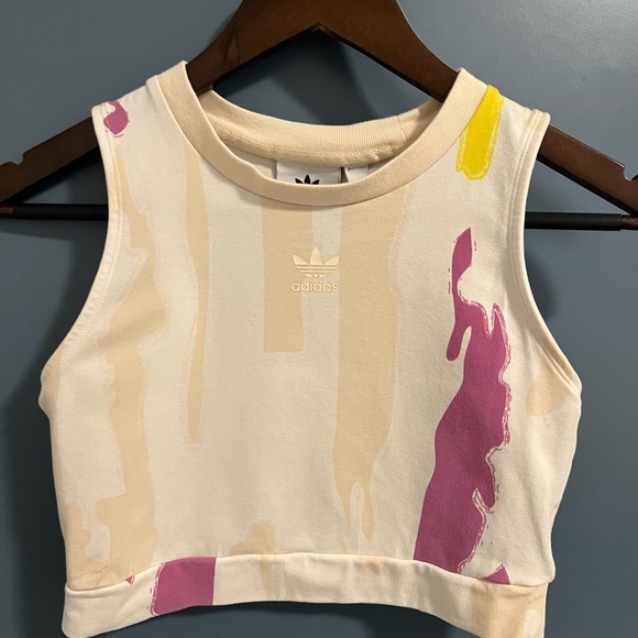 Adidas Originals x Thebe Magugu Crop Top - Picture 2 of 7